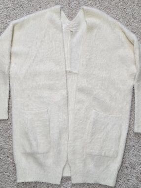 Pink Martini Soft and Fuzzy Open Front Cardigan XXS